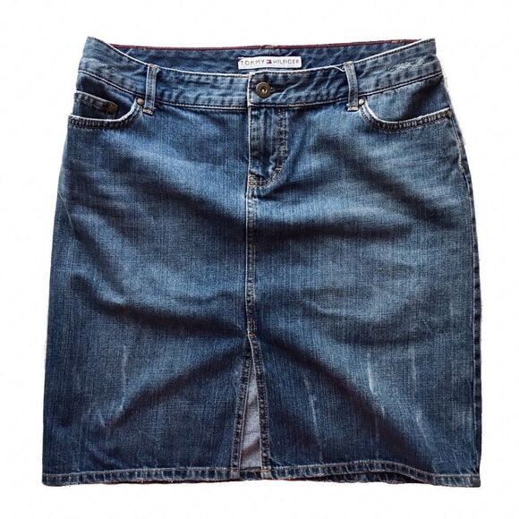 Tommy Hilfiger denim skirt size 4 - Picture 1 of 6